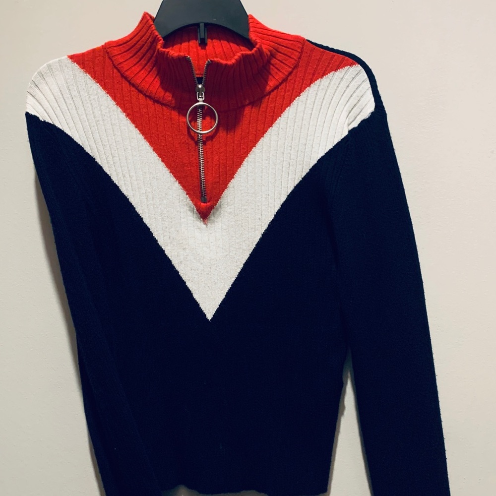 Cropped sweater